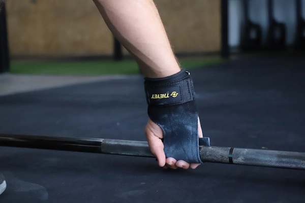 calleras de cuero crossfit fitness gym halterofilia peso muerto deadlift