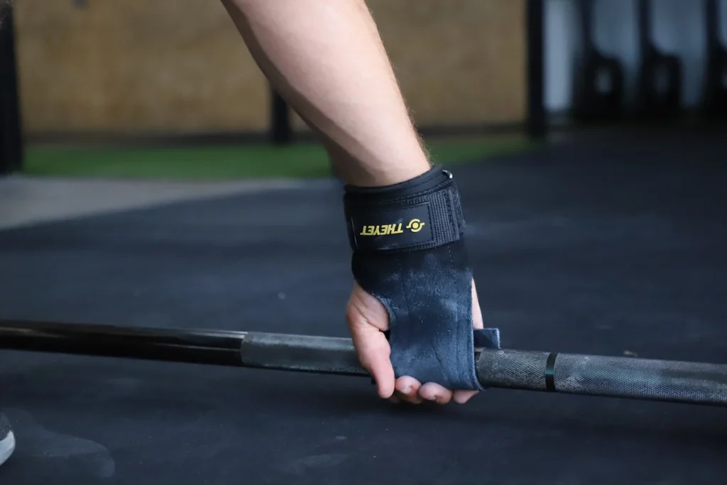 calleras de cuero crossfit fitness gym halterofilia peso muerto deadlift