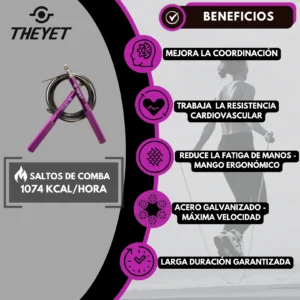 Comba Profesional Alta Velocidad Morada - Imagen 5