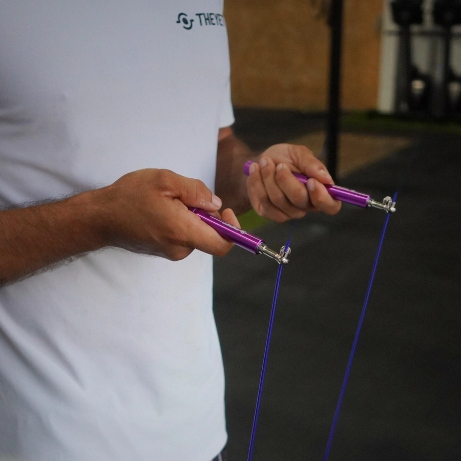 Comba de alta velocidad para crossfit rodamientos aluminio rapido theyet