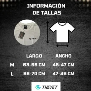 Guia de tallas camisetas crossfit