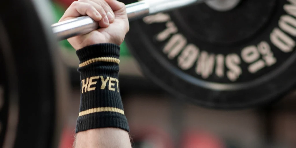 muñequeras algodon theyet crossfit hyrox