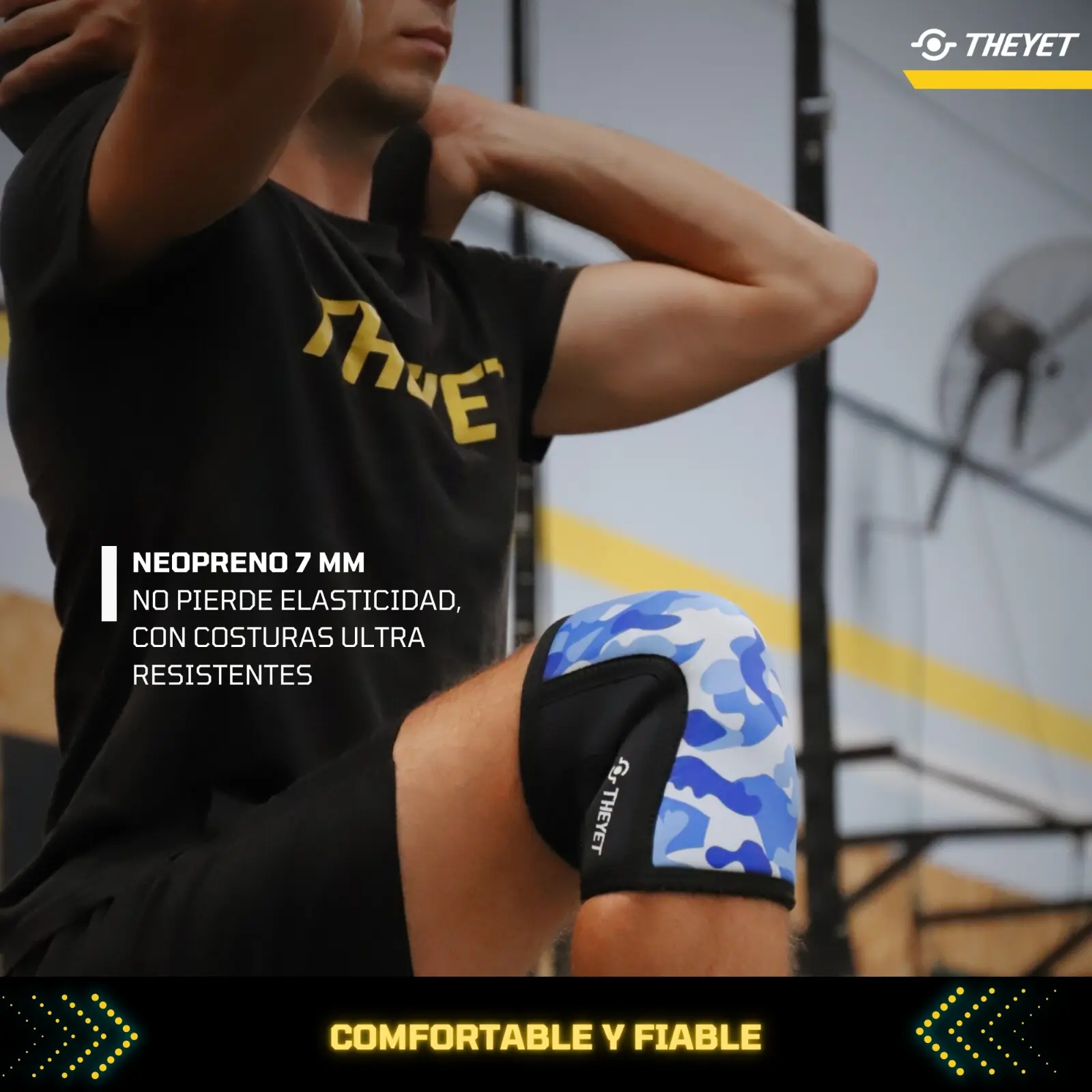 rodillera camo 7mm crossfit