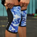 Rodilleras soporte crossfit halterofilia cross training powerlifting camuflaje neopreno 7mm