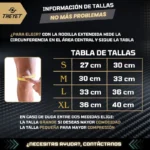 Rodilleras para crossfit de neopreno de 7mm de compresion fitness y halterofilia theyet premium