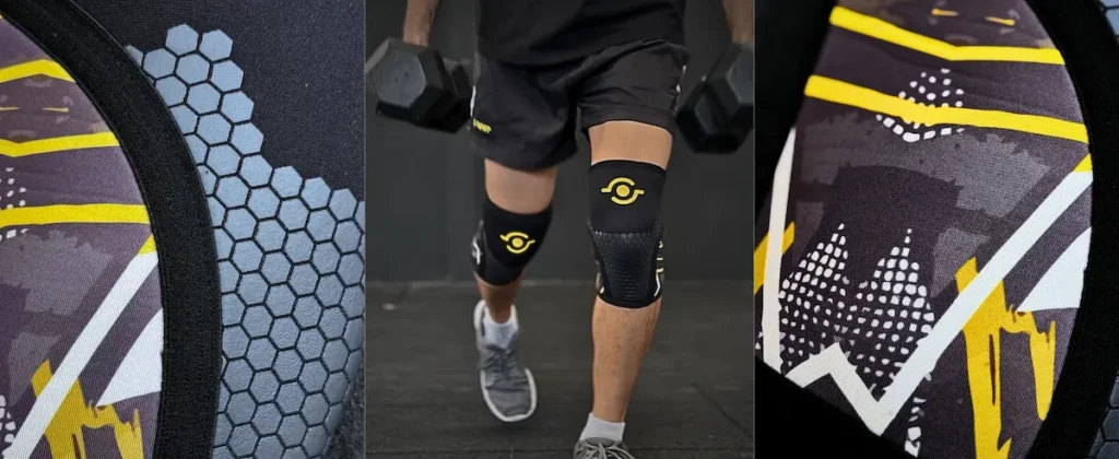 rodilleras crossfit hyrox halterofilia levantamiento sentadilla correr