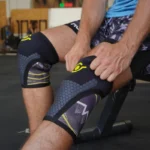 Rodilleras para crossfit de neopreno de 7mm de compresion fitness y halterofilia theyet premium