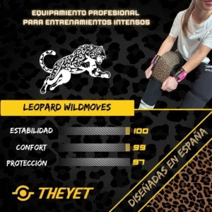 rodilleras halterofilia mujer reversibles animal print leopardo patron diseño animales cebra powerlifting crossfit gym gimnasio