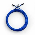 cable ligero resistente azul y negro para comba saltar crossfit y hyrox