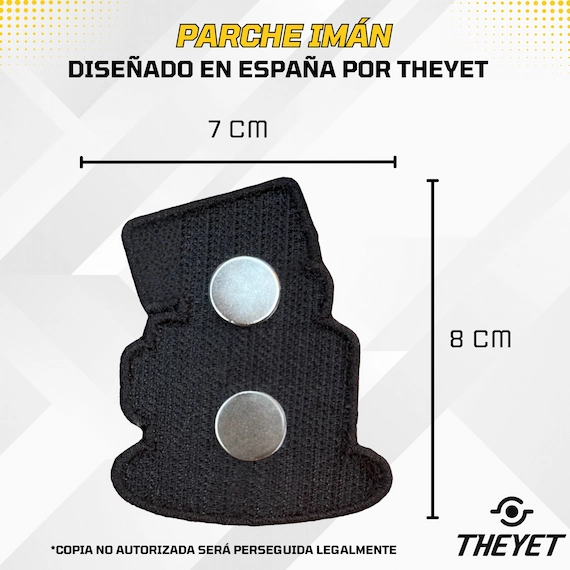 parche iman mochila tactica velcro militar crossfit