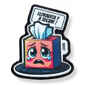 Parche chaleco mochila tactica militar crossfit velcro