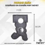 Parche chaleco mochila tactica militar crossfit velcro