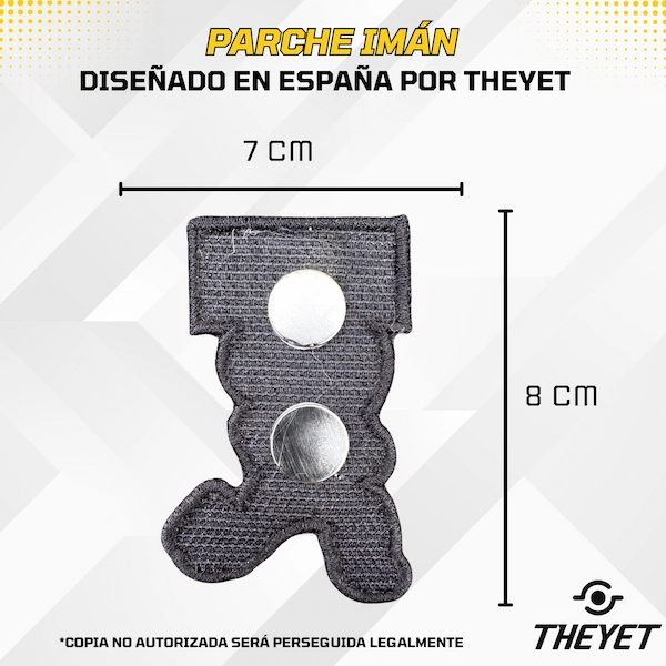 Parche chaleco mochila tactica militar crossfit velcro