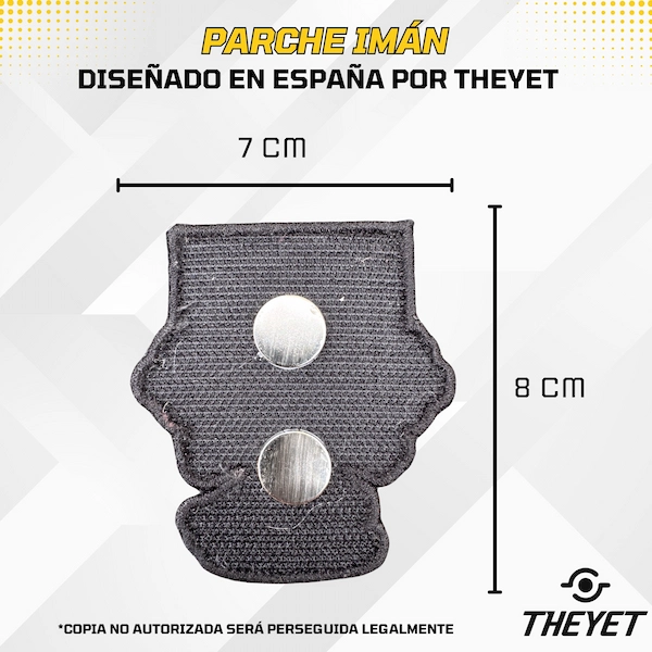 Parche chaleco mochila tactica militar crossfit velcro