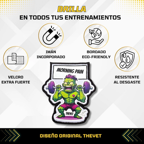 Parche chaleco mochila tactica militar crossfit velcro