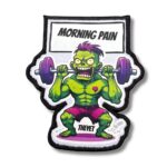 Parche chaleco mochila tactica militar crossfit velcro