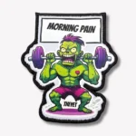 Parche chaleco mochila tactica militar crossfit velcro