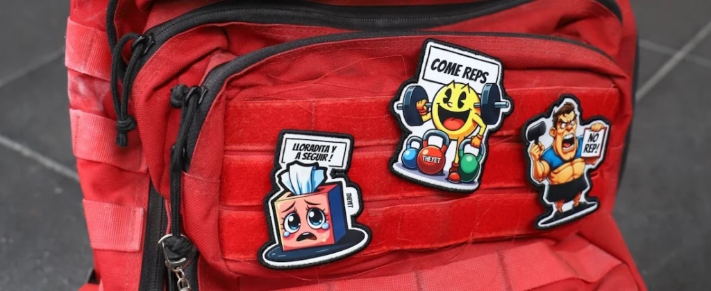 parche iman divertido mochila tactica militar crossfit