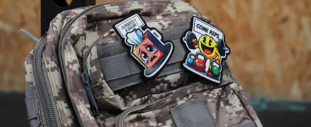 parche iman divertido mochila tactica militar crossfit