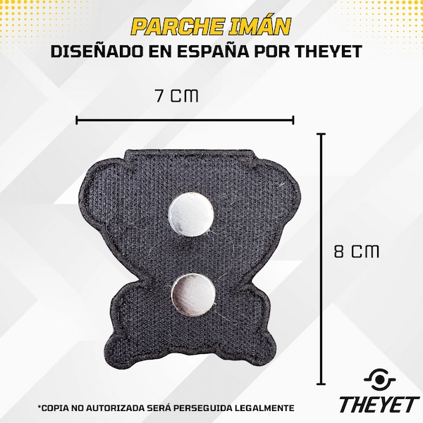 Parche chaleco mochila tactica militar crossfit velcro