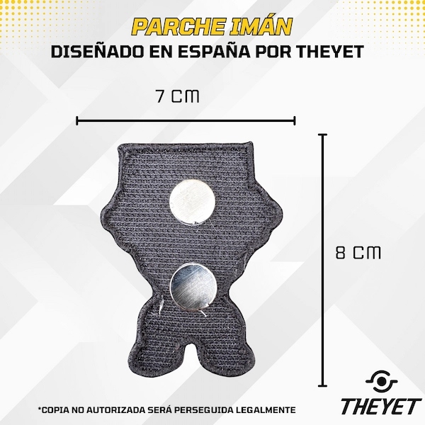 Parche chaleco mochila tactica militar crossfit velcro