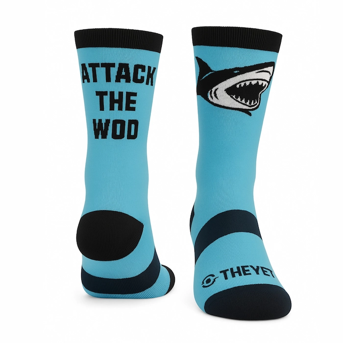 Calcetines crossfit elasticos transpirables para cross training hyrox fitness