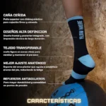Calcetines crossfit elasticos transpirables para cross training hyrox fitness