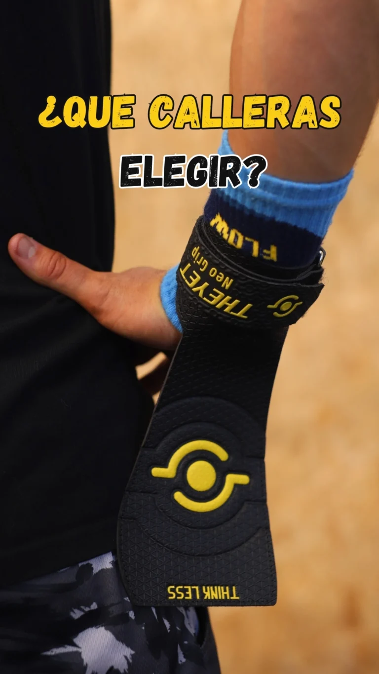 Calleras Neo Grip para crossfit cross training gimnasticos muscle up barra dominadas mano sin magnesio sin agujeros