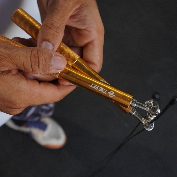 Comba de alta velocidad para crossfit rodamientos aluminio rapido theyet