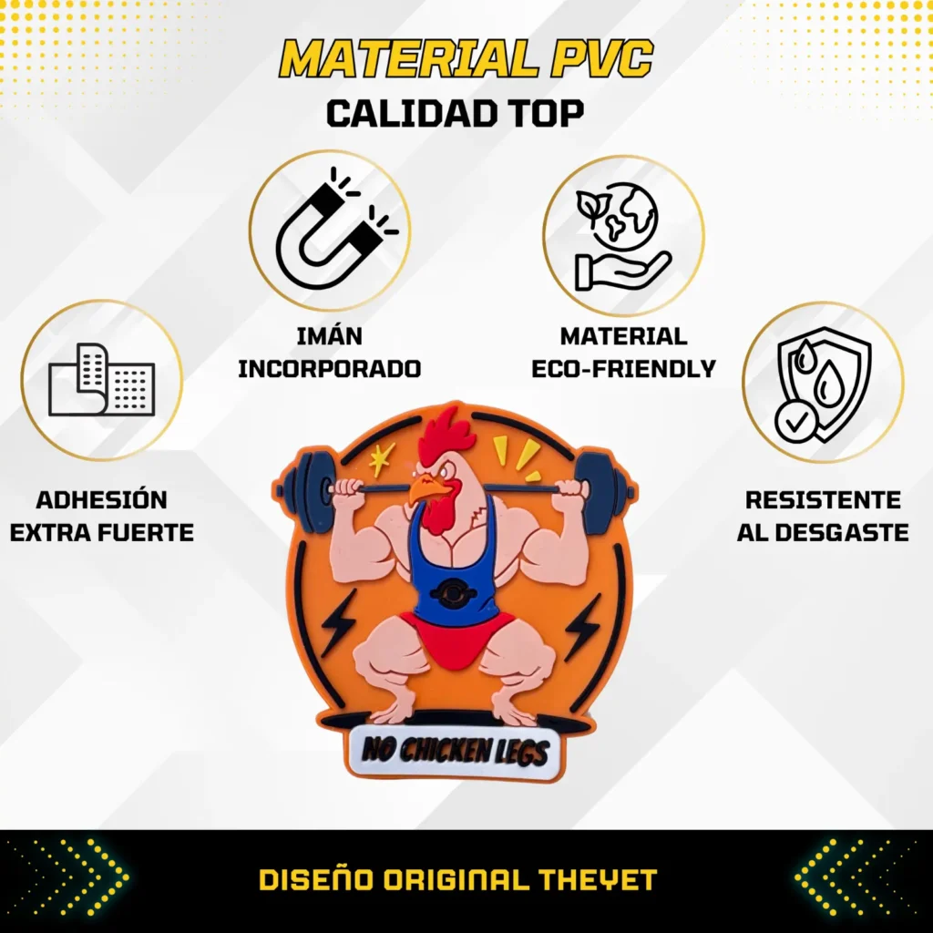 parche crossfit mochila parche iman