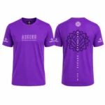 camisetas inner virtues theyet chakras morado