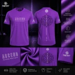 camisetas inner virtues theyet chakras morado