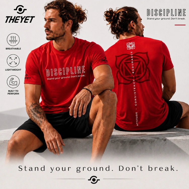 camisetas inner virtues theyet chakras roja