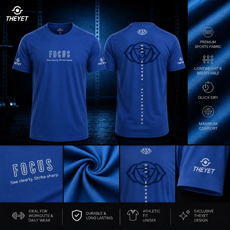 camisetas inner virtues theyet chakras azul oscuro