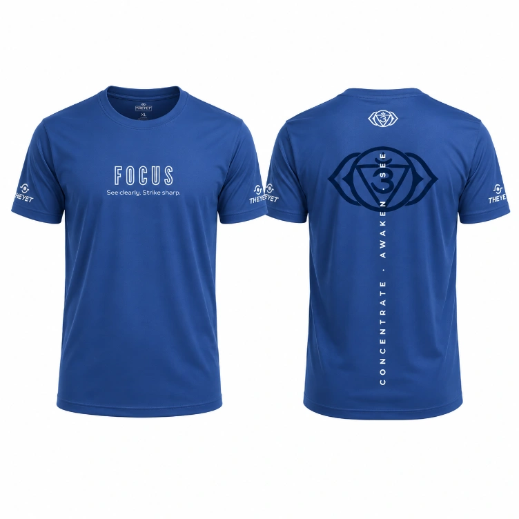 camisetas inner virtues theyet chakras azul oscuro