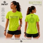 camisetas inner virtues theyet chakras verde