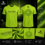 camisetas inner virtues theyet chakras verde
