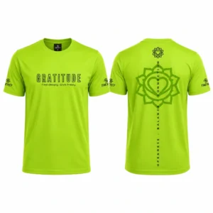camisetas inner virtues theyet chakras verde