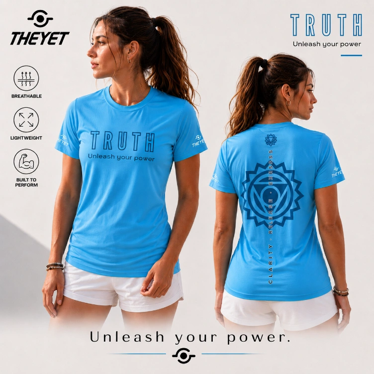 camisetas inner virtues theyet chakras azul claro celeste