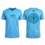 camisetas inner virtues theyet chakras azul claro celeste