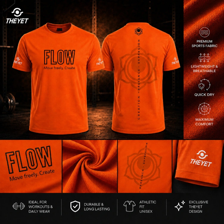 camisetas inner virtues theyet chakras naranja