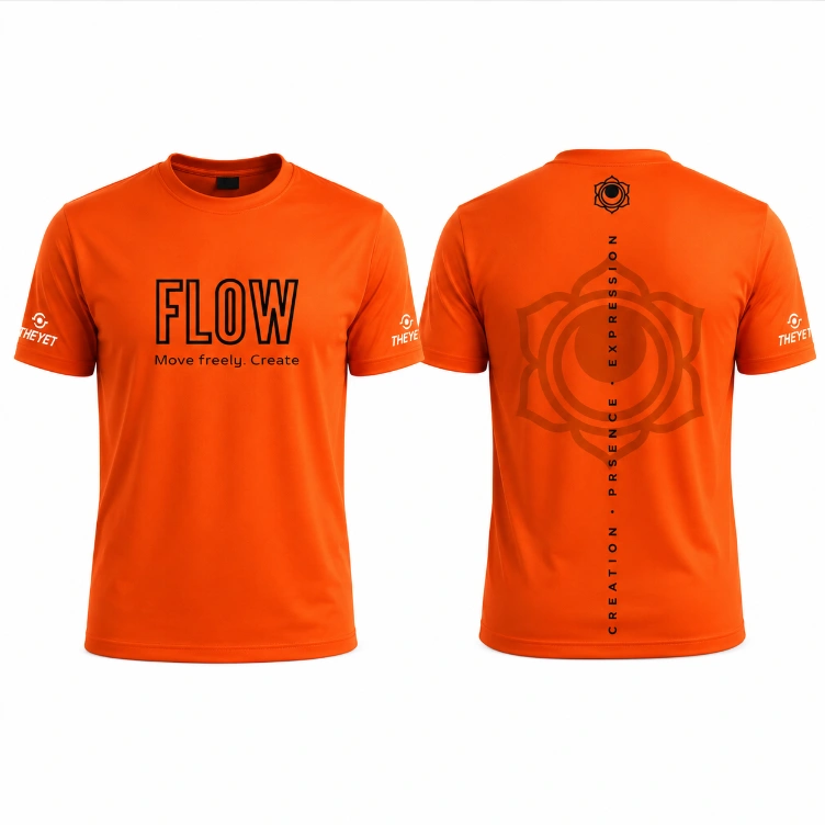 camisetas inner virtues theyet chakras naranja